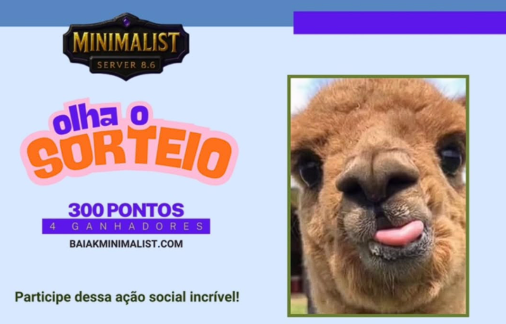 Sorteio + Ação Social